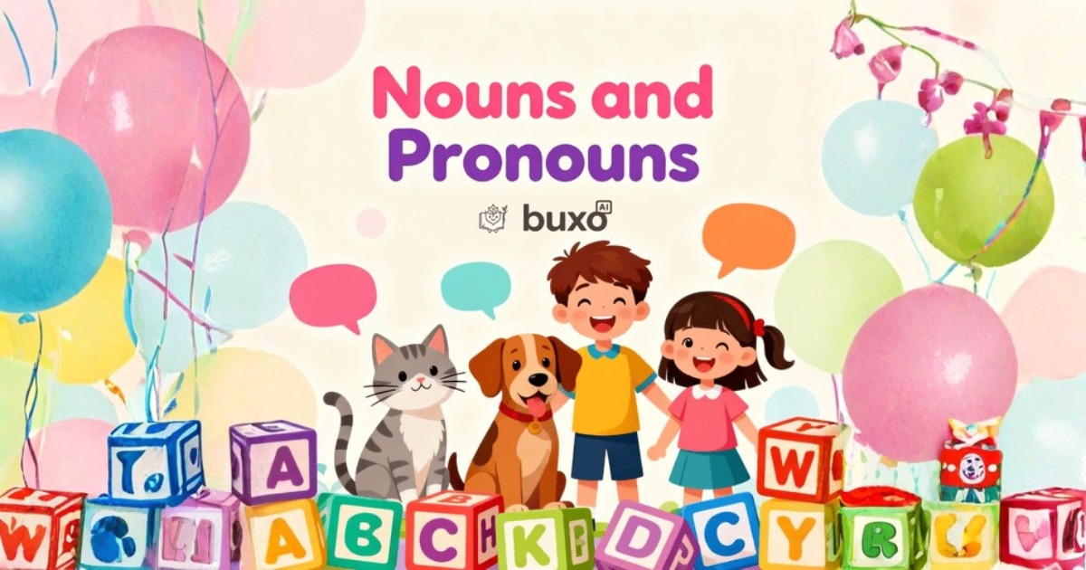 Nouns and Pronouns (Grade 3, Level 1)