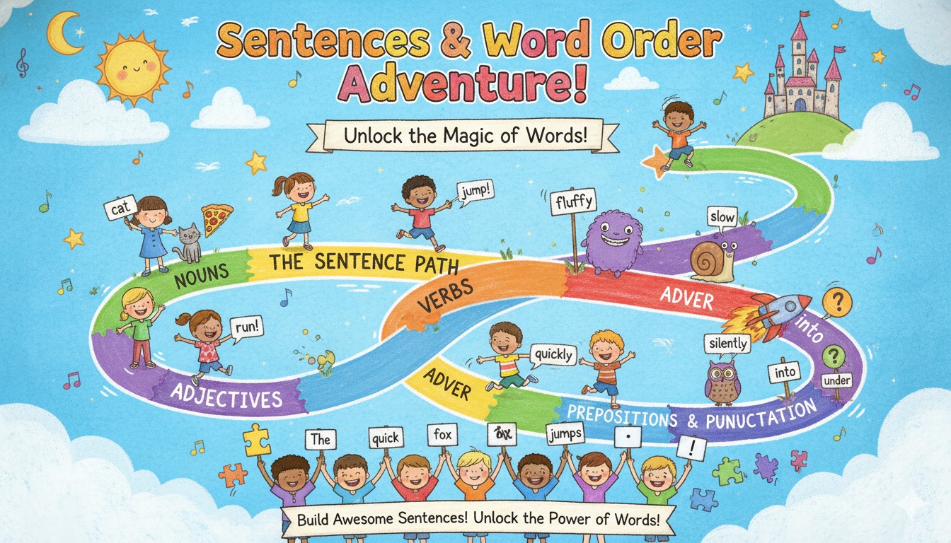 Sentences & Word Order · Level 6