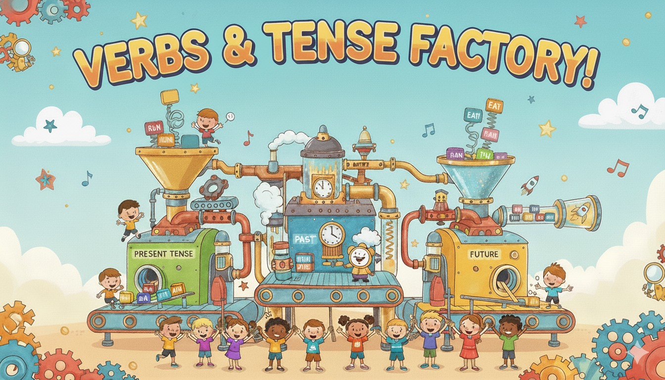 Verbs & Tenses Level 1 (Grade 3)